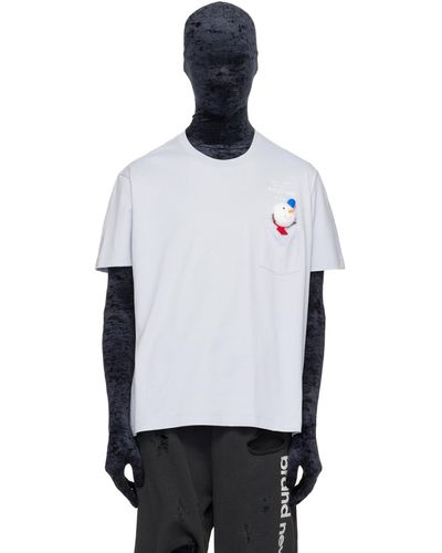 Doublet Snowman T-shirt - Black