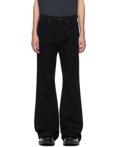 Balenciaga Black Relaxed-fit Jeans