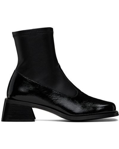 Justine Clenquet Nico Ankle Boots - Black