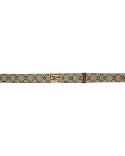 Gucci Reversible Interlocking G Belt - Black