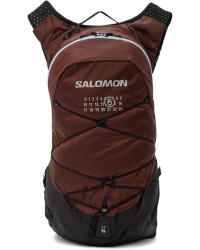 MM6 by Maison Martin Margiela Brown & Black Salomon Edition Xt 15 Backpack, 20 L