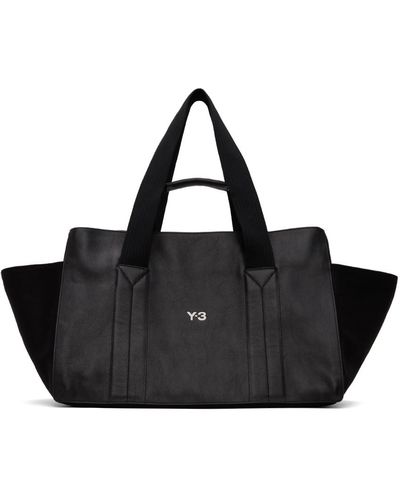 Y-3 Lux Leather Bag - Black
