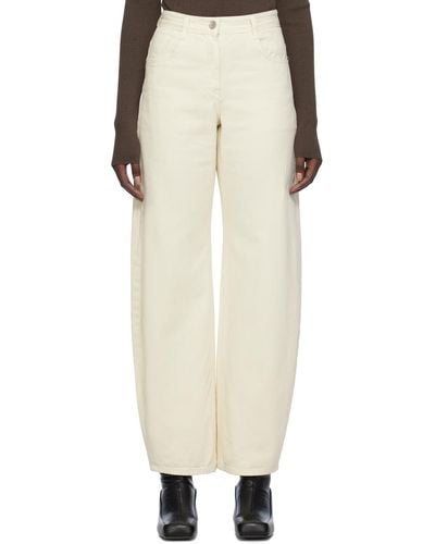 Low Classic Off- Cocoon Jeans - Natural