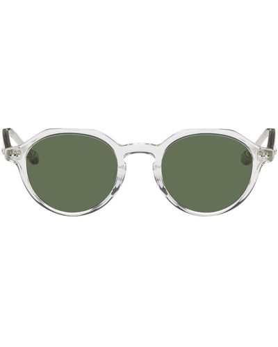 Matsuda Ssense Exclusive Transparent M1024 Sunglasses - Green