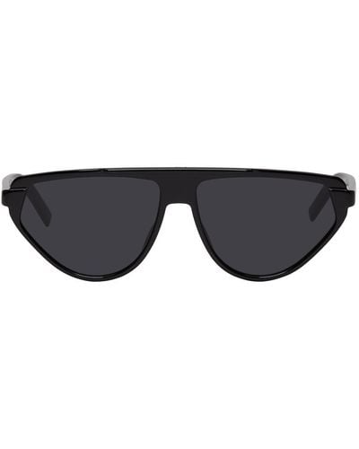 Dior Black 247s Black Tie Sunglasses