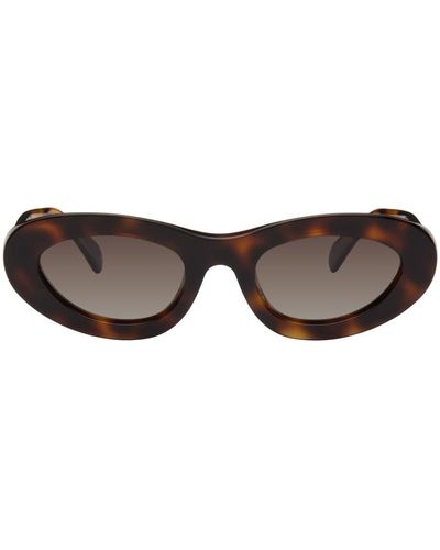 Anine Bing Roma Sunglasses - Black