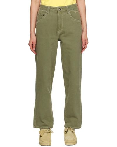 Dime Classic Relaxed Jeans - Green