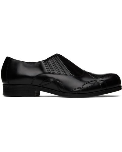 STEFAN COOKE Slashed Loafers - Black