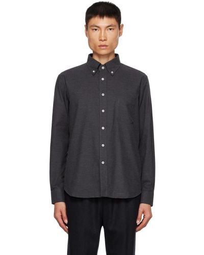 De Bonne Facture Buttoned Shirt - Black