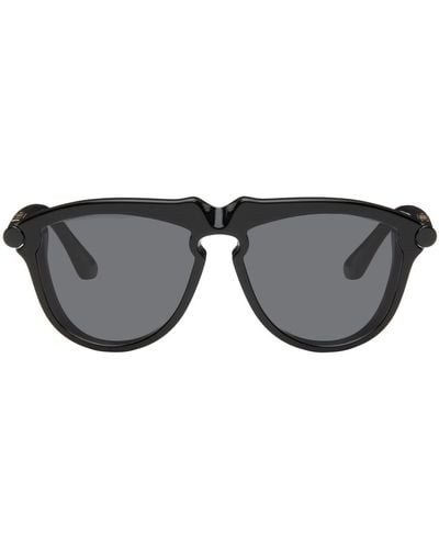 Burberry Tubular Sunglasses - Black