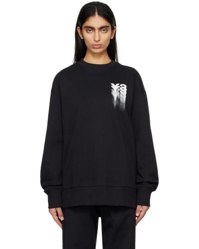 Y-3 Graphic Sweatshirt - Black