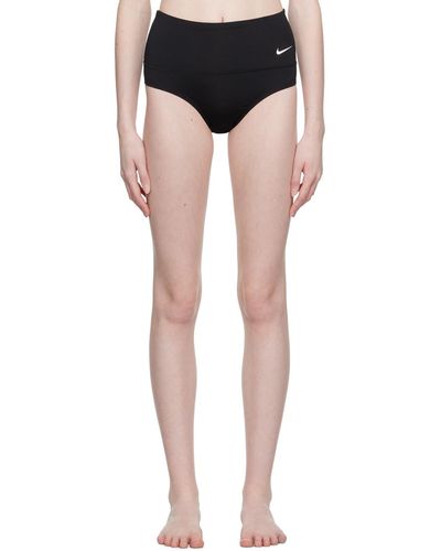 Nike Black Essential High-waisted Bikini Bottom