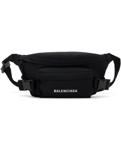 Balenciaga Sac-ceinture de ski noir - skiwear
