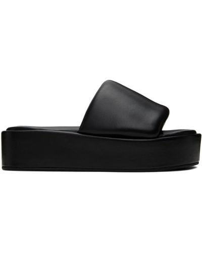 Stand Studio Phoebe Flatform Sandals - Black