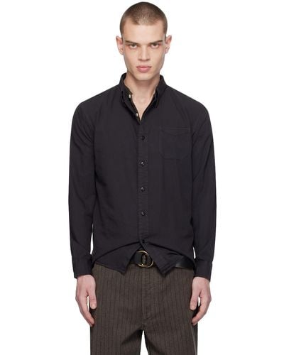 RRL Garment-dyed Shirt - Black