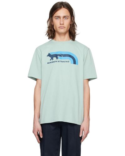 Maison Kitsuné Flash Fox T-Shirt - Multicolour