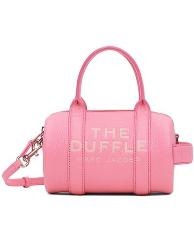 Marc Jacobs 'The Leather Mini' Duffle Bag - Pink