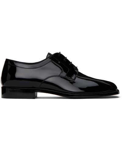 Maison Margiela Derbys noirs à bout tabi