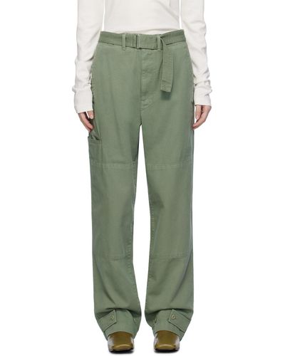 Lemaire Green Relaxed Jeans