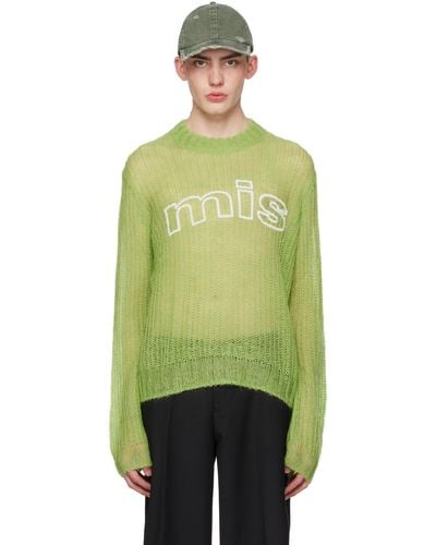 MISBHV Unbrushed Sweater - Green