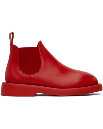 Marsèll Gomme Gommello Chelsea Boots - Red