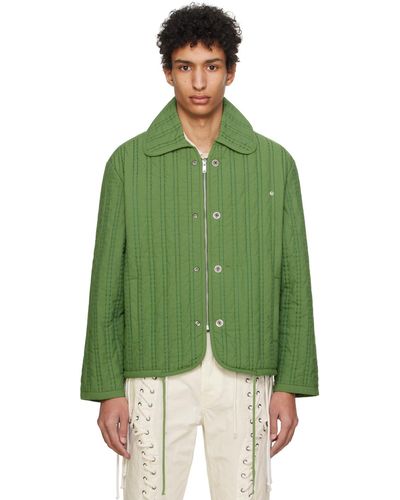 Craig Green Craig Quilted Jacket - Green