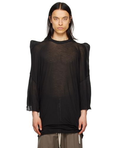 Rick Owens Black Tommy Strobe T-shirt