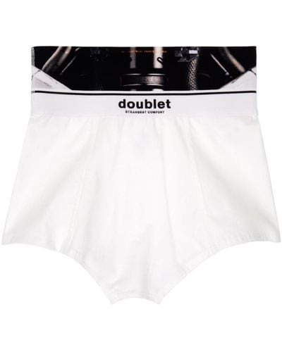 Doublet Printed Boxers - Black