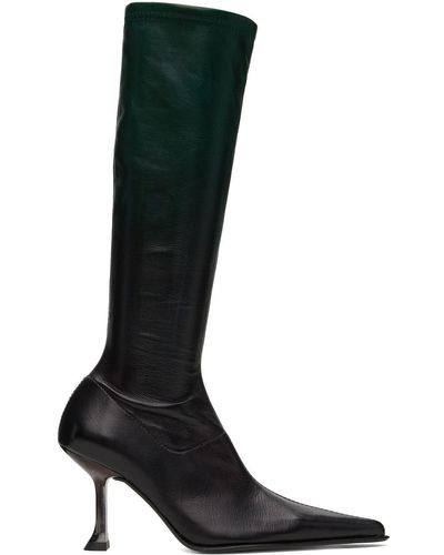 Miista Green & Carlita Tall Boots - Black