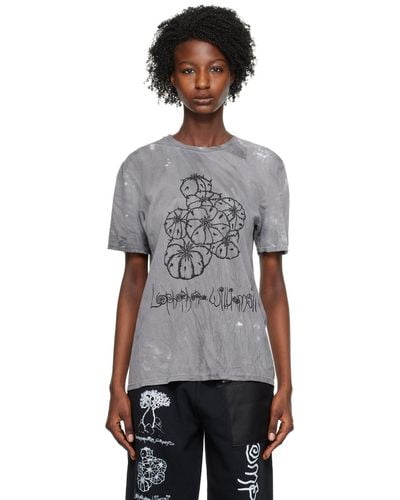 WESTFALL T-shirt 'lophophora' gris - Noir