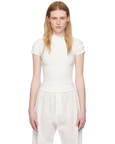 Interior T-shirt tawny blanc cassé - Neutre