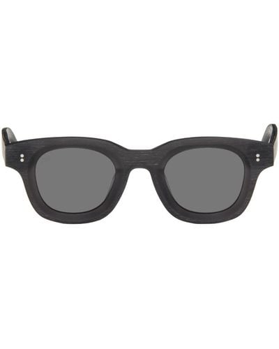 AKILA Apollo Raw Sunglasses - Black