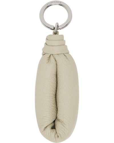 Lemaire Taupe Wadded Keychain - Multicolour