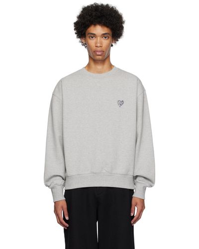 ANDERSSON BELL Embroide Sweatshirt - Grey