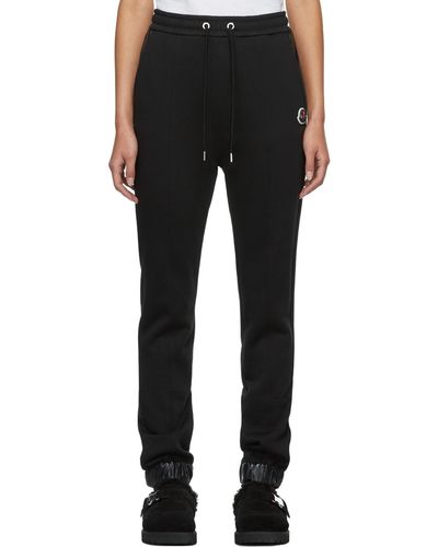 Moncler Black Drawcord Lounge Trousers
