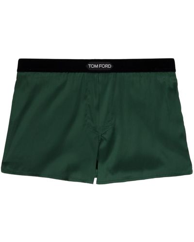 Tom Ford Green Patch Boxers