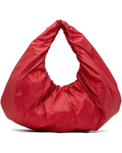 Amomento Shirring Tote - Red