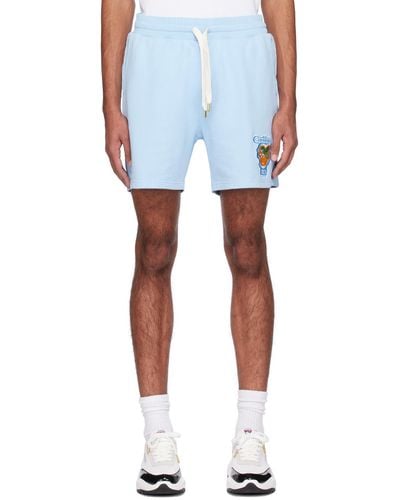 Casablancabrand Drawstring Shorts - Blue