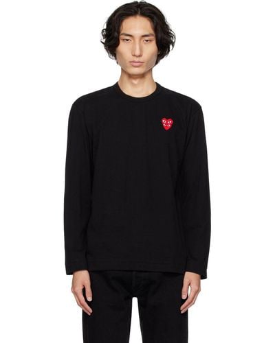 T shirt comme online des garcons manche longue