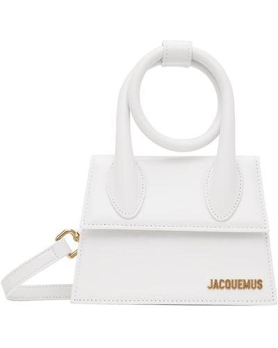 Jacquemus ホワイト Le Chiquito Nœud バッグ