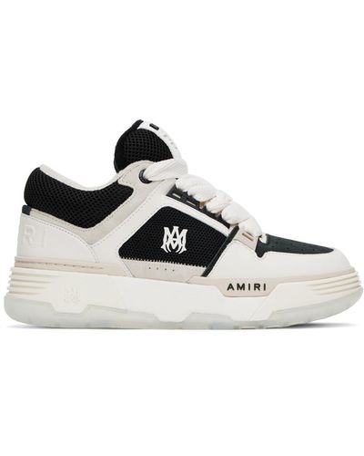 Amiri Men shoes sneakers white black ss23 - Blanc