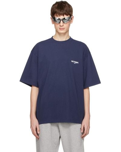 we11done Wave T-shirt - Blue