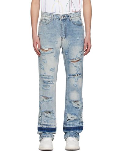 Who Decides War Gnarly Jeans - Blue