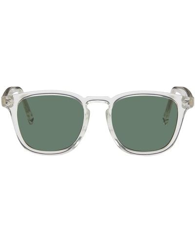 Samsøe & Samsøe Transparent Quinn Sunglasses - Green