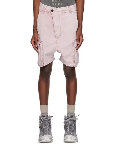 Boris Bidjan Saberi 11 Pink P20 Shorts - Multicolor