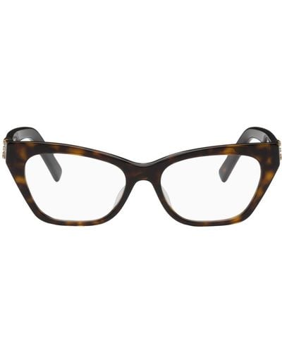 Givenchy Tortoiseshell Gv50015 Glasses - Black