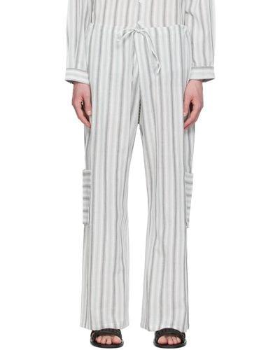 GIMAGUAS Adrien Cargo Pants - White