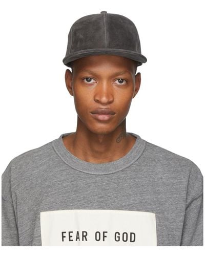 Fear Of God Gray Sixth Collection Cap - Brown