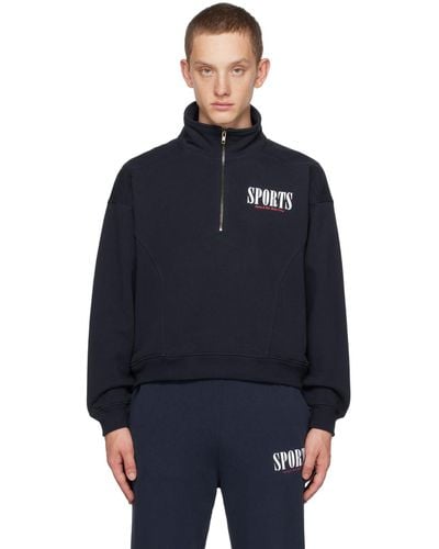 Sporty & Rich Sports Sweatshirt - Blue