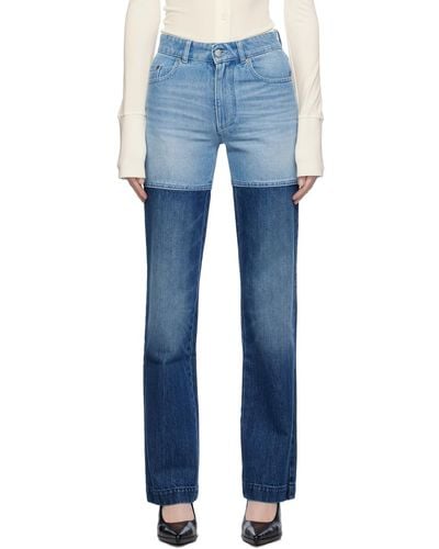 Peter Do Blue Combo Jeans